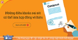 Các trường hợp giao dịch dân sự bị vô hiệu